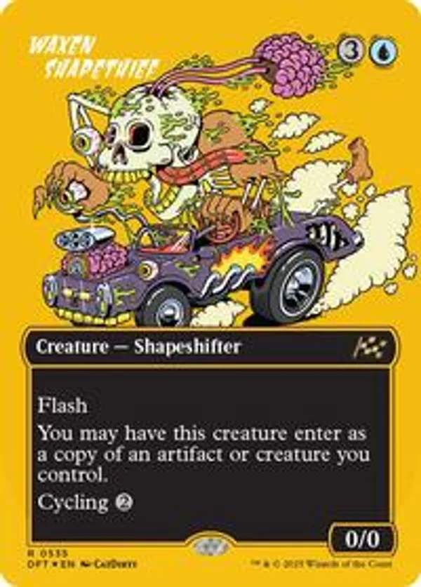 Waxen Shapethief (Borderless) (First-Place Foil) (Foil)