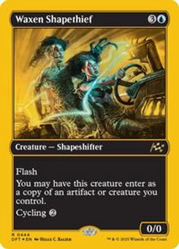 Waxen Shapethief (First-Place Foil) (Foil)