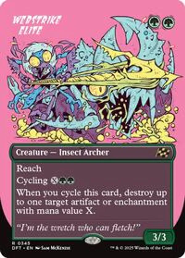 Webstrike Elite (Borderless) (Foil)