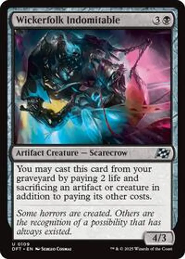 Wickerfolk Indomitable (Foil)