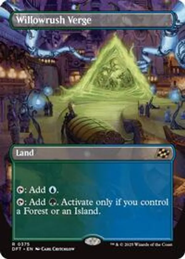 Willowrush Verge (Borderless) (Foil)