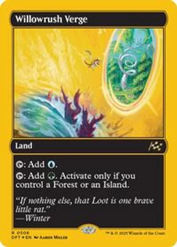 Willowrush Verge (First-Place Foil) (Foil)