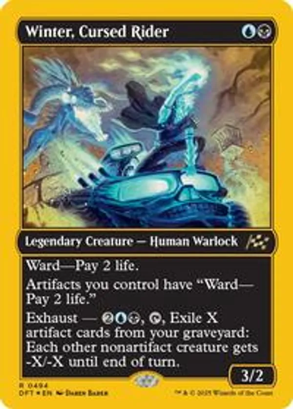Winter, Cursed Rider (First-Place Foil) (Foil)