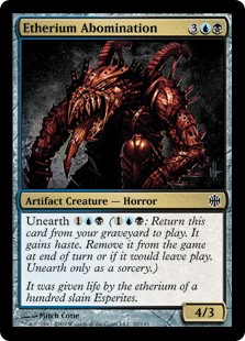 Etherium Abomination (Foil)