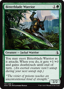 Bitterblade Warrior (Foil)