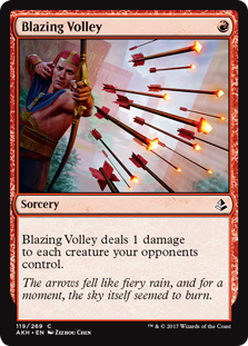 Blazing Volley (Foil)