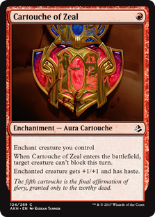 Cartouche of Zeal (Foil)