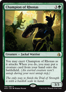Champion of Rhonas (Foil)