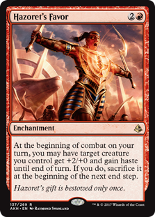Hazoret's Favor (Foil)