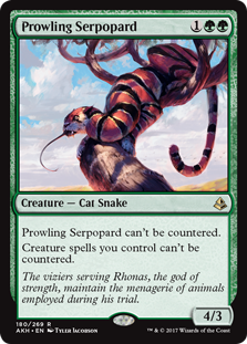Prowling Serpopard (Foil)
