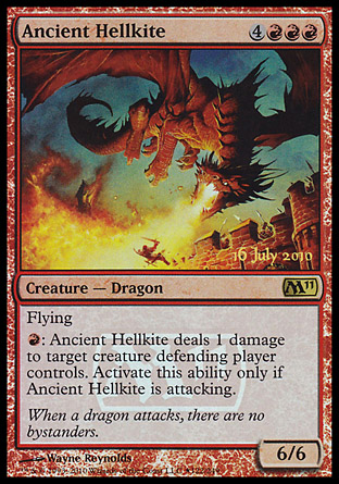 Ancient Hellkite - Magic 2011 Launch Party Promo