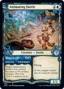 Animating Faerie // Bring to Life (Showcase Foil)