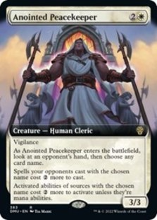 Anointed Peacekeeper (Extended Art) (Foil)