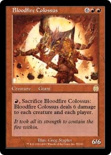 Bloodfire Colossus (Foil)