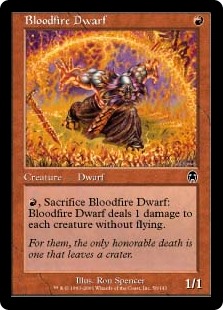 Bloodfire Dwarf (Foil)