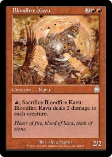 Bloodfire Kavu (Foil)