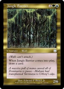Jungle Barrier (Foil)