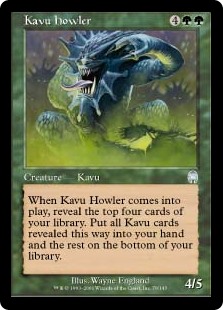 Kavu Howler (Foil)