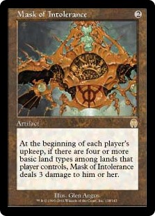 Mask of Intolerance (Foil)