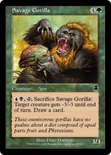 Savage Gorilla (Foil) Savage Gorilla (Foil)