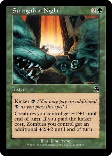 Strength of Night (Foil) Strength of Night (Foil)