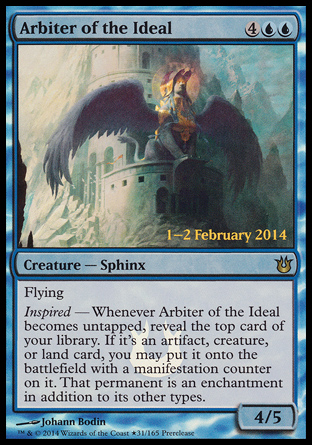 Arbiter of the Ideal - Born of the Gods Prerelease Promo