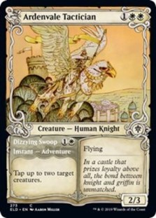 Ardenvale Tactician // Dizzying Swoop (Showcase Foil)