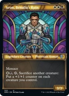 Aron, Benalia's Ruin (Textured Foil) (Foil)