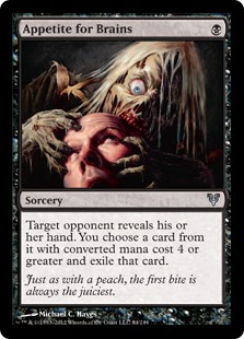 Appetite for Brains (Foil)