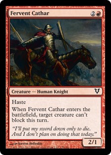 Fervent Cathar (Foil)
