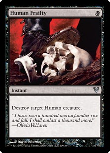 Human Frailty (Foil) Human Frailty (Foil)