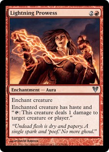 Lightning Prowess (Foil) Lightning Prowess (Foil)