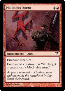 Malicious Intent (Foil) Malicious Intent (Foil)