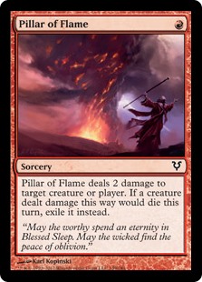Pillar of Flame (Foil)