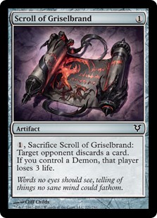 Scroll of Griselbrand (Foil)