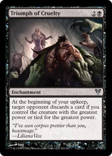 Triumph of Cruelty (Foil) Triumph of Cruelty (Foil)
