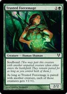 Trusted Forcemage (Foil) Trusted Forcemage (Foil)