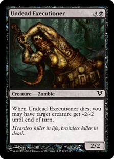 Undead Executioner (Foil) Undead Executioner (Foil)