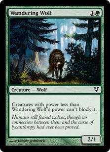 Wandering Wolf (Foil) Wandering Wolf (Foil)