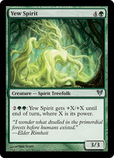 Yew Spirit (Foil) Yew Spirit (Foil)