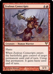 Zealous Conscripts (Foil) Zealous Conscripts (Foil)