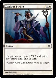 Zealous Strike (Foil) Zealous Strike (Foil)