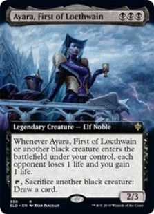 Ayara, First of Locthwain (Extended Art Foil)