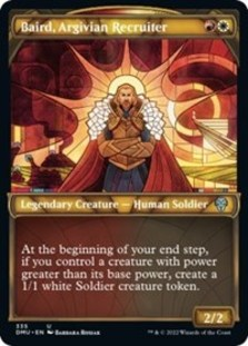 Baird, Argivian Recruiter (Textured Foil) (Foil)