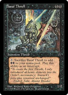 Basal Thrull (Richard Kane-Ferguson) Basal Thrull (Richard Kane-Ferguson)