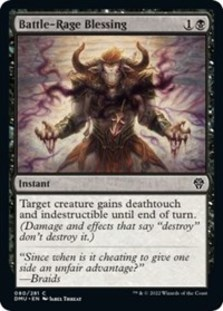 Battle-Rage Blessing (Foil)