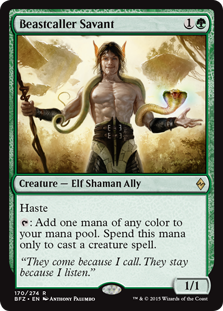 Beastcaller Savant (Foil)