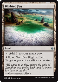 Blighted Fen (Foil)