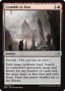 Crumble to Dust (Foil)