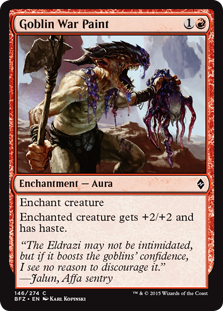 Goblin War Paint (Foil)